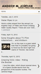 Mobile Screenshot of andrewmjordan.com